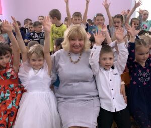 Встреча Лидии Огурцовой с юными читателями